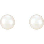 Pearl Stud Earrings