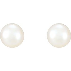 Pearl Stud Earrings