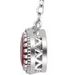 Milgrain Bezel-Set Birthstone Necklace