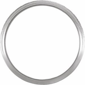 Milgrain Geometric Band