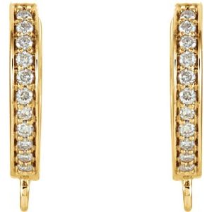 Accented Hoop Earring Top