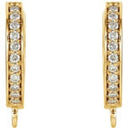 Accented Hoop Earring Top