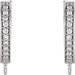 Accented Hoop Earring Top