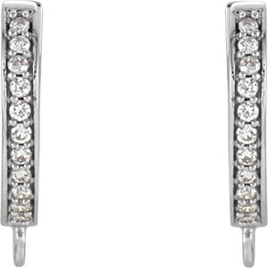 Accented Hoop Earring Top