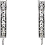 Accented Hoop Earring Top