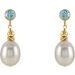 Accented Pearl Earrings