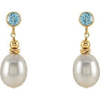 Accented Pearl Earrings