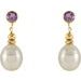 Accented Pearl Earrings
