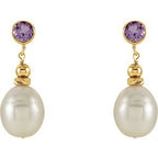 Accented Pearl Earrings