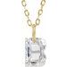 Lab-Grown Diamond Initial Necklace
