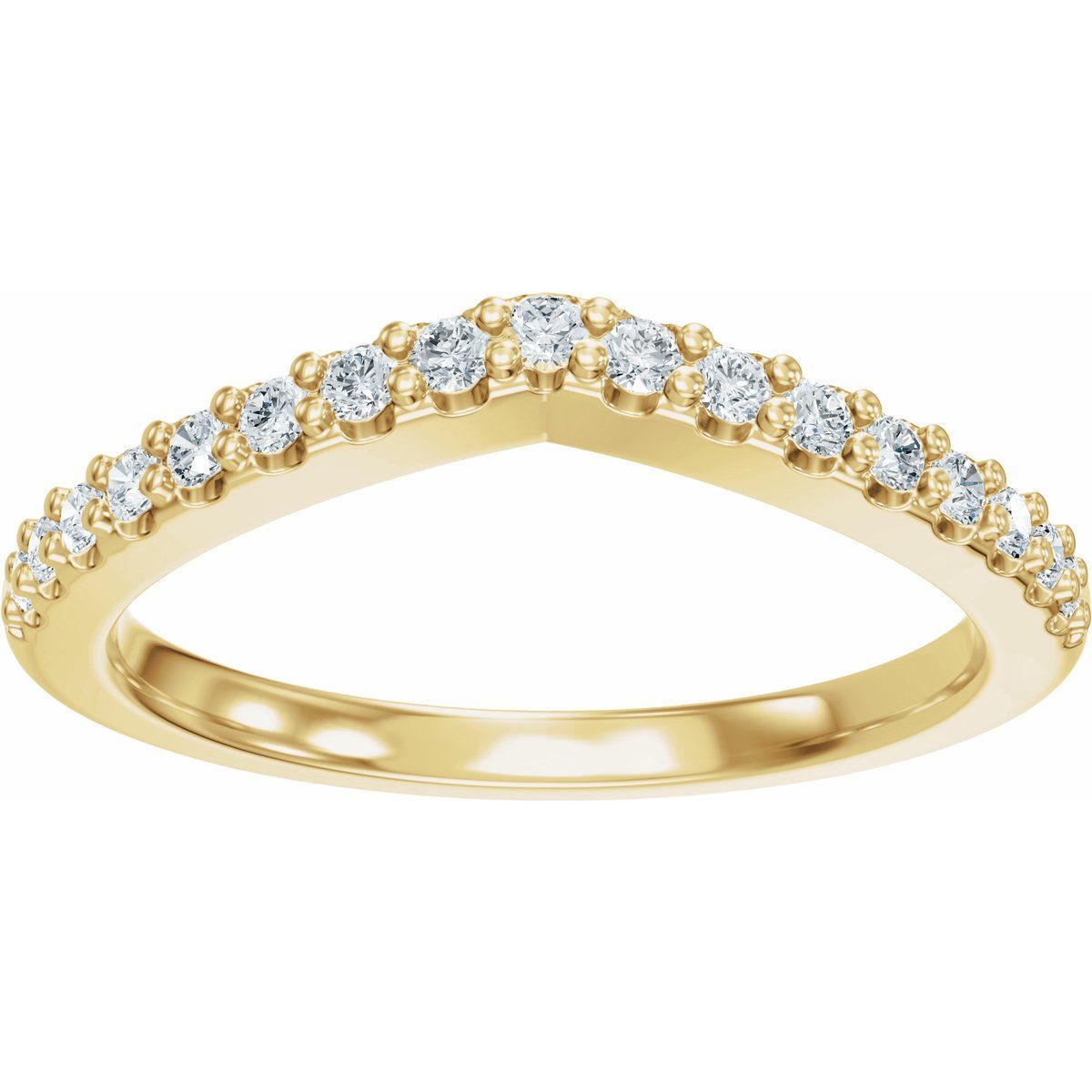 Accented Engagement Ring or Band