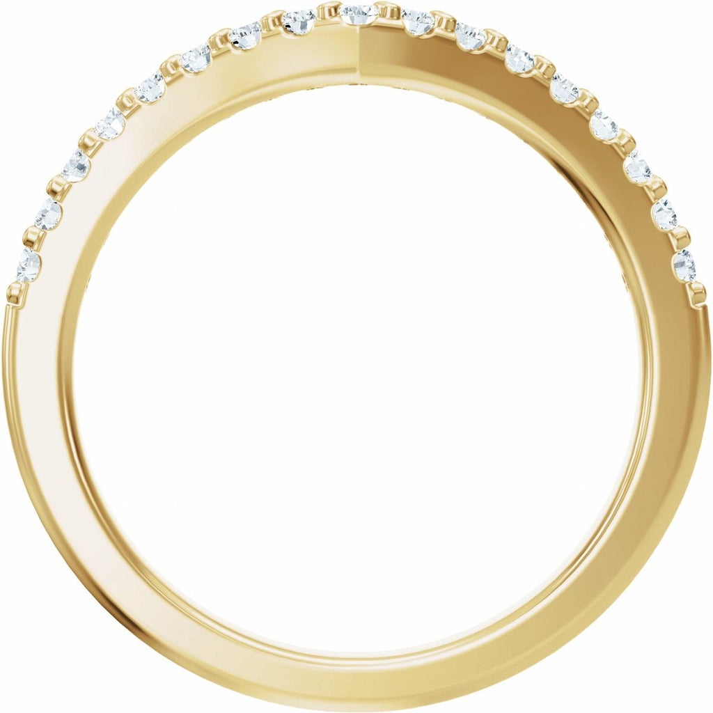 Accented Engagement Ring or Band