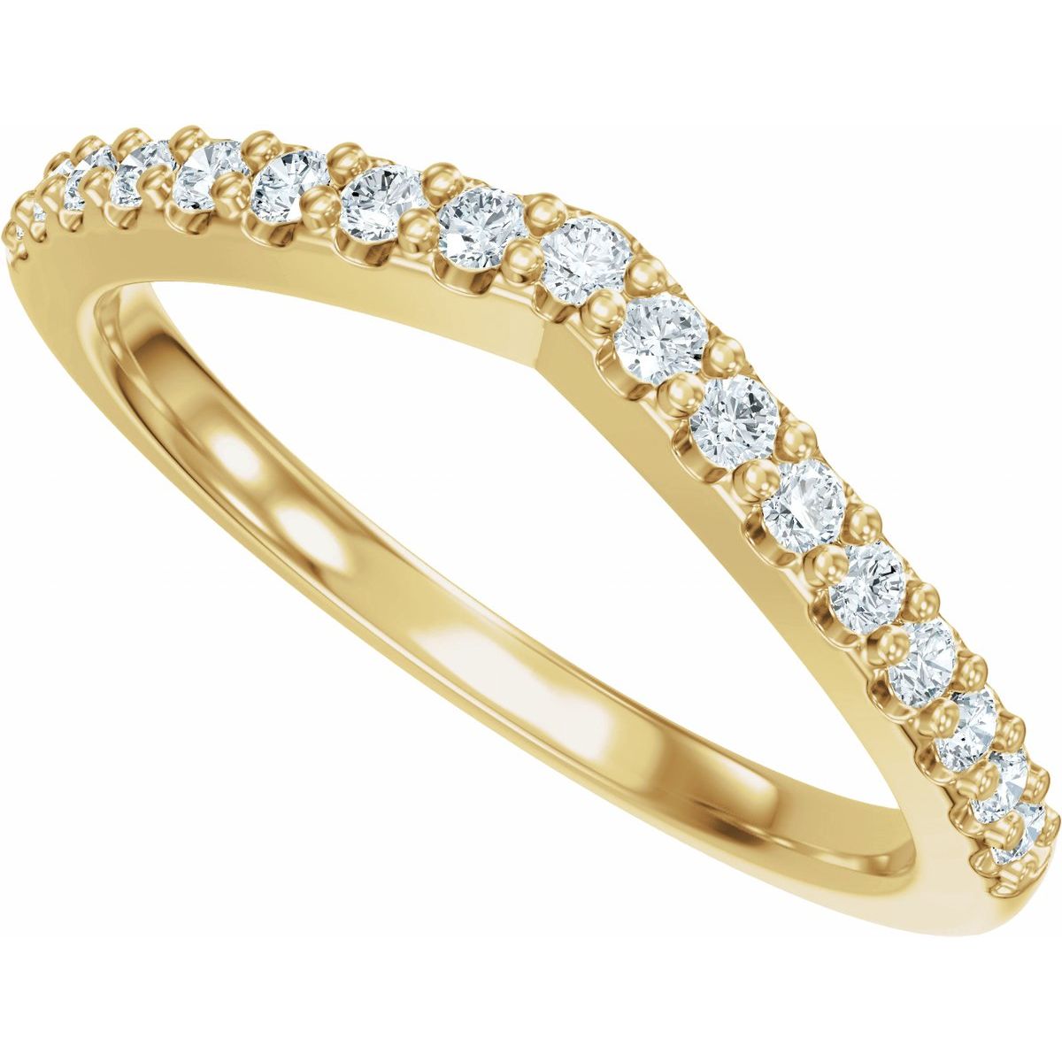 Accented Engagement Ring or Band