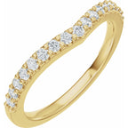 Accented Engagement Ring or Band