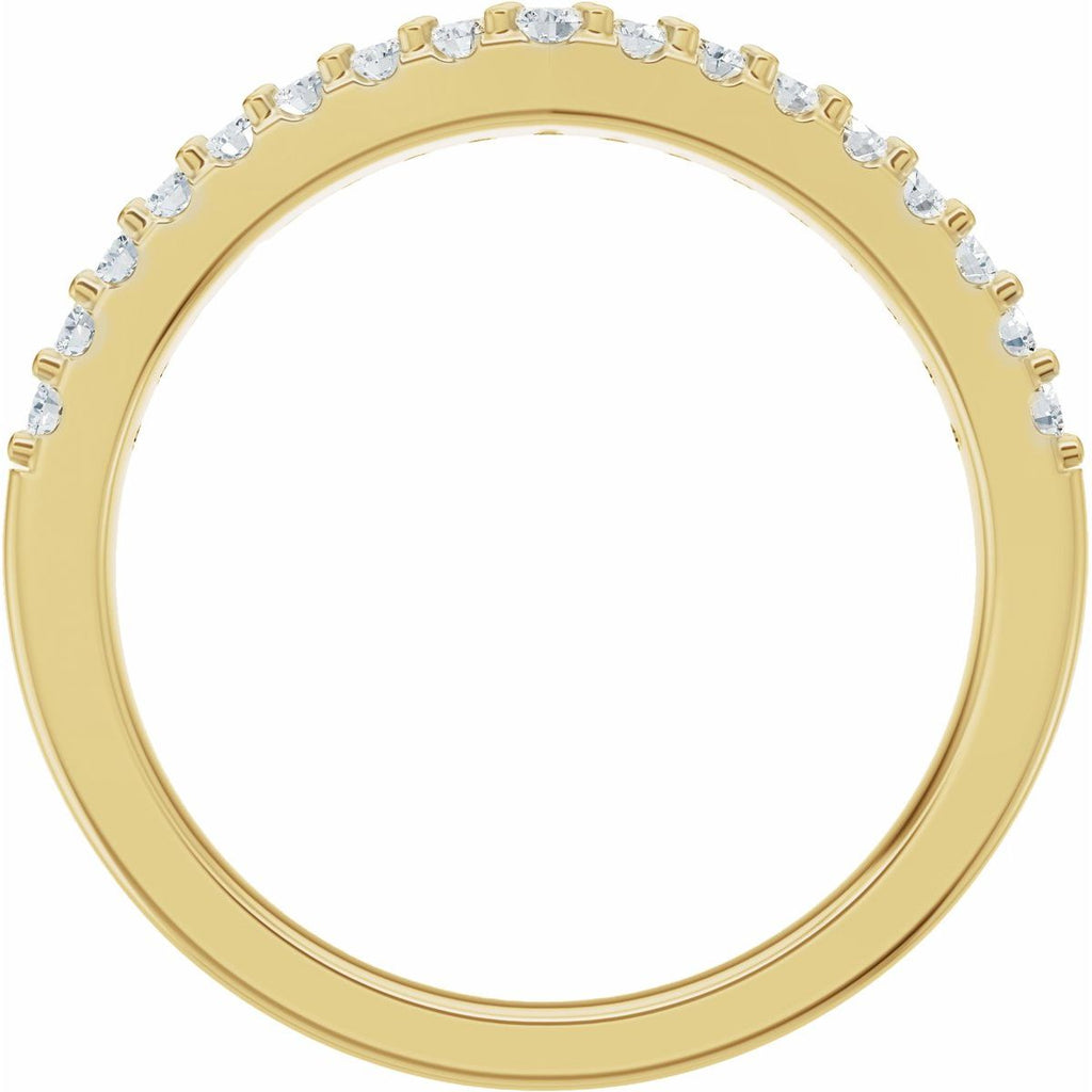 Accented Engagement Ring or Band