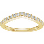 Accented Engagement Ring or Band