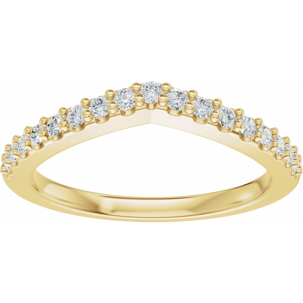 Accented Engagement Ring or Band