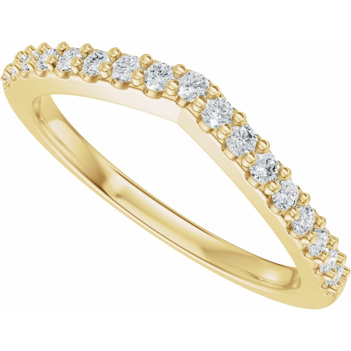 Accented Engagement Ring or Band