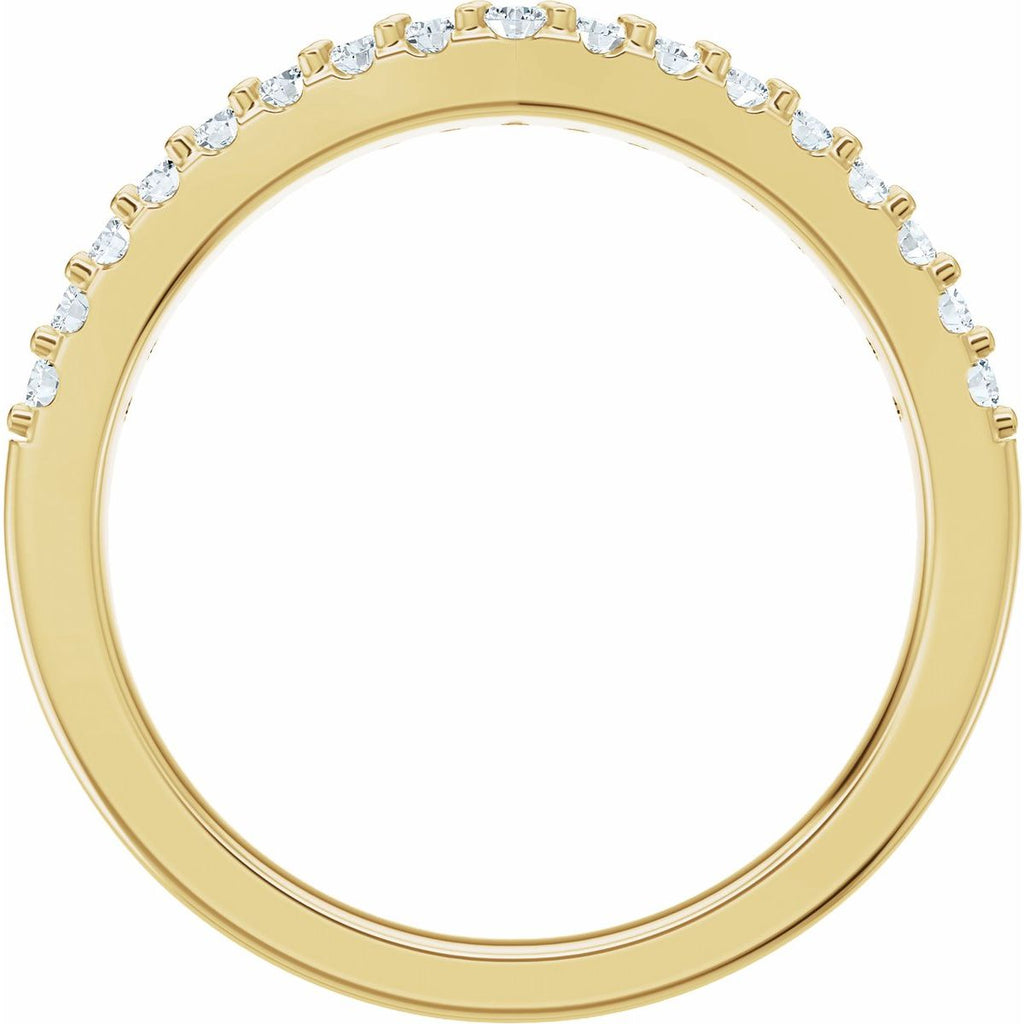 Accented Engagement Ring or Band