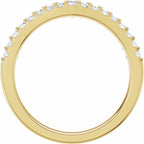 Accented Engagement Ring or Band