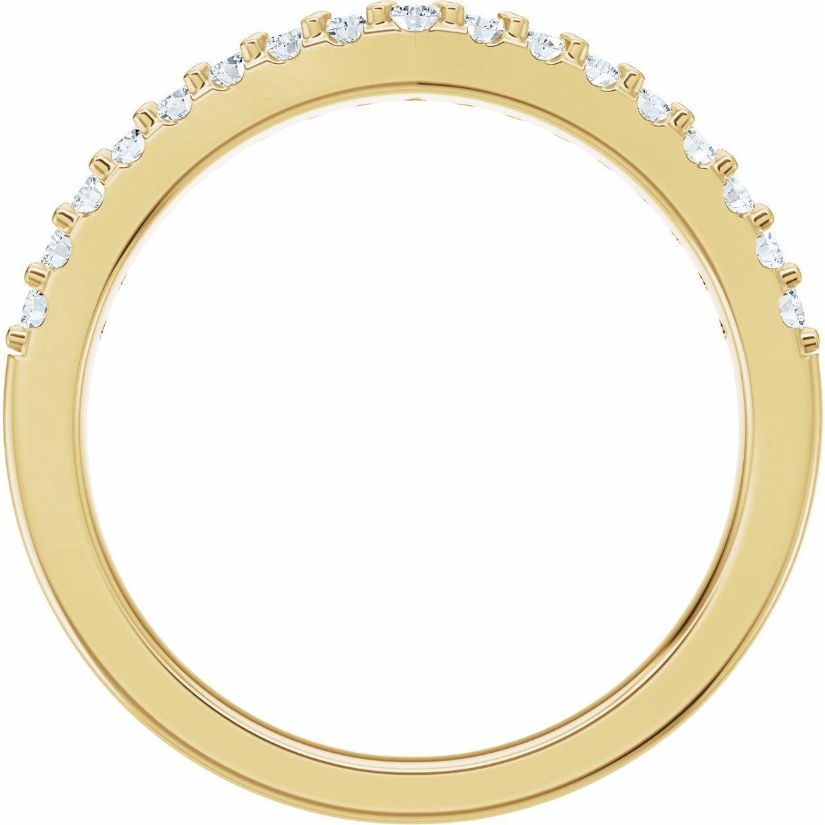 Accented Engagement Ring or Band