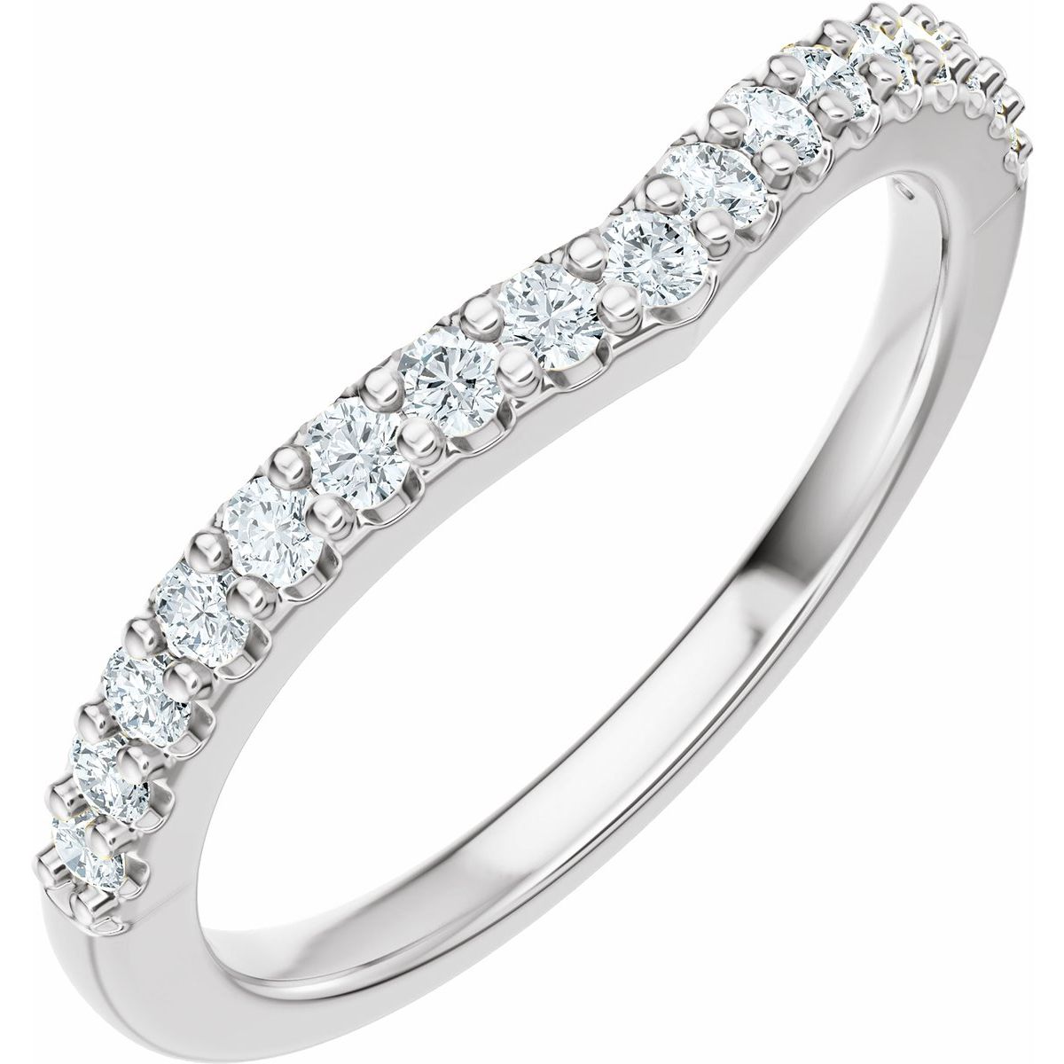 Accented Engagement Ring or Band