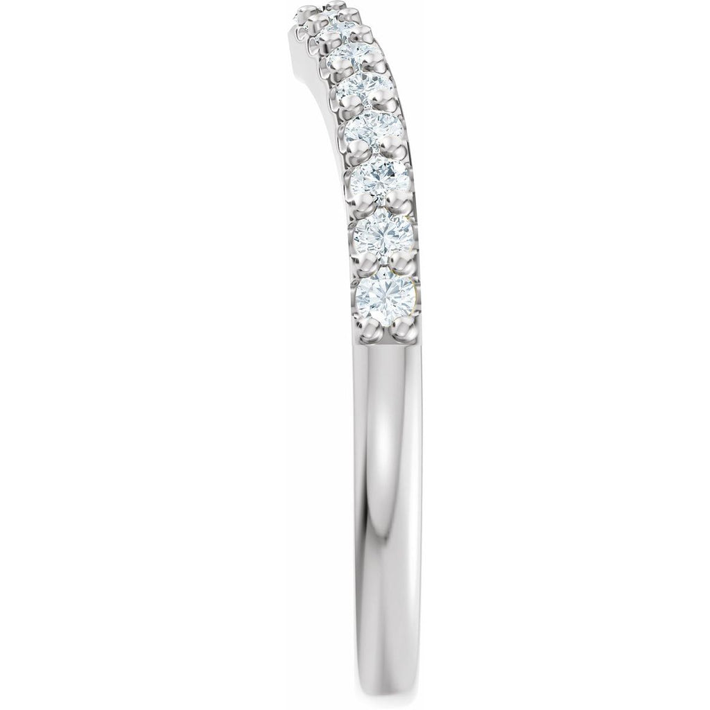 Accented Engagement Ring or Band