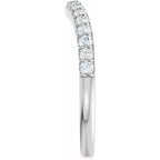 Accented Engagement Ring or Band