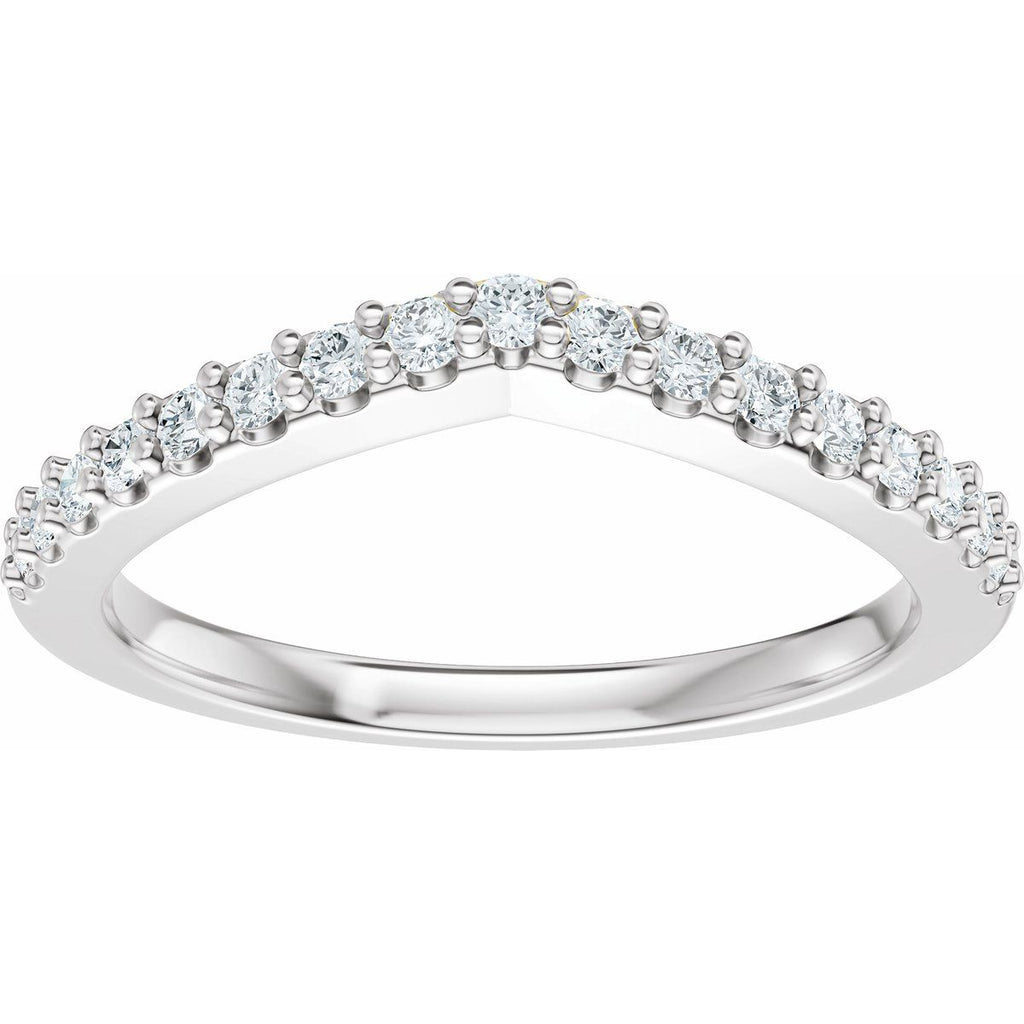 Accented Engagement Ring or Band