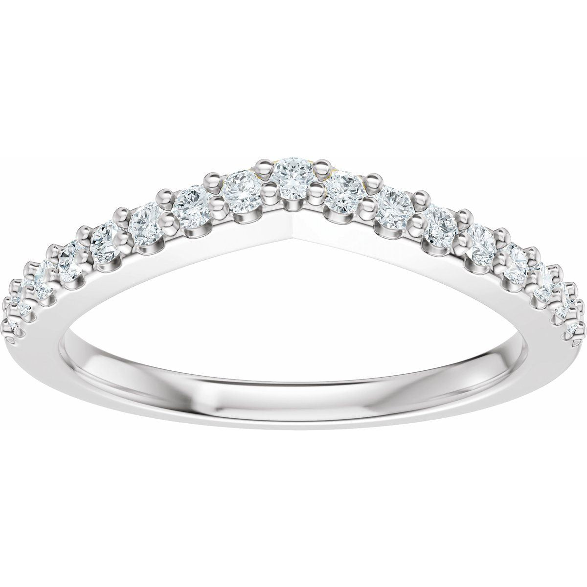 Accented Engagement Ring or Band