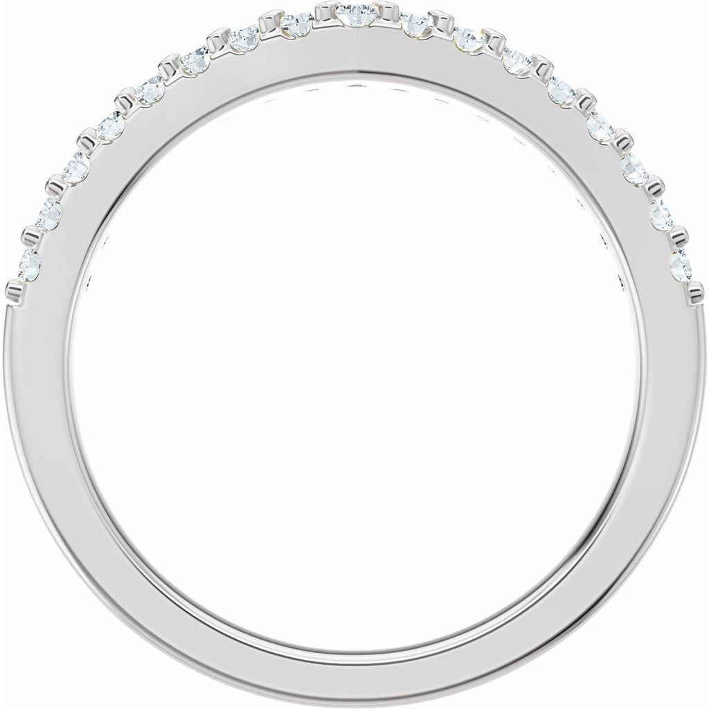 Accented Engagement Ring or Band