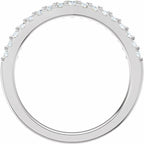 Accented Engagement Ring or Band