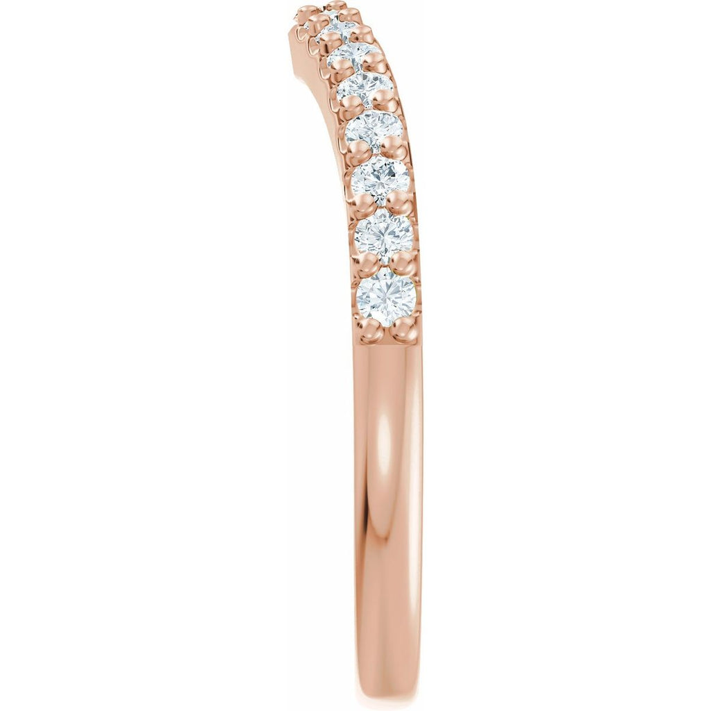 Accented Engagement Ring or Band