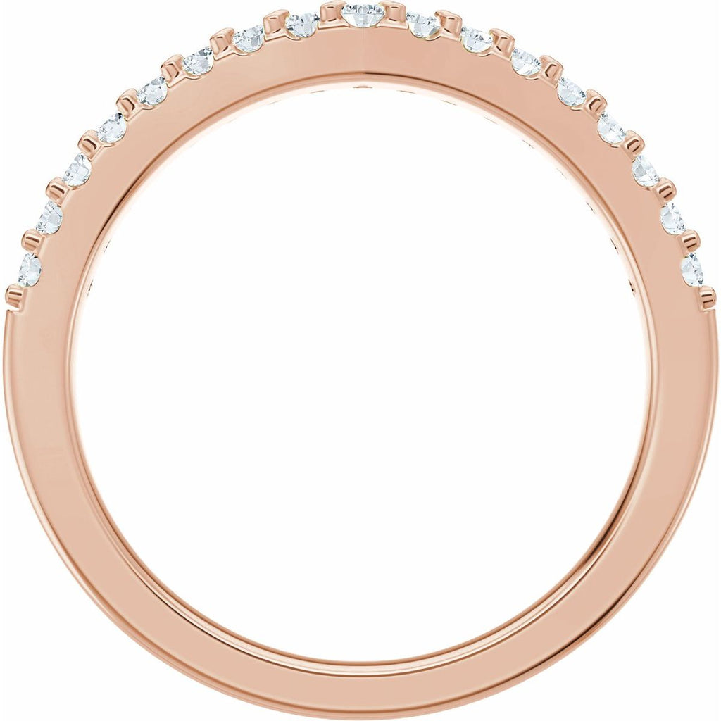 Accented Engagement Ring or Band