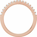 Accented Engagement Ring or Band