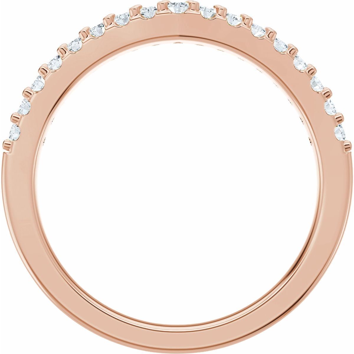 Accented Engagement Ring or Band