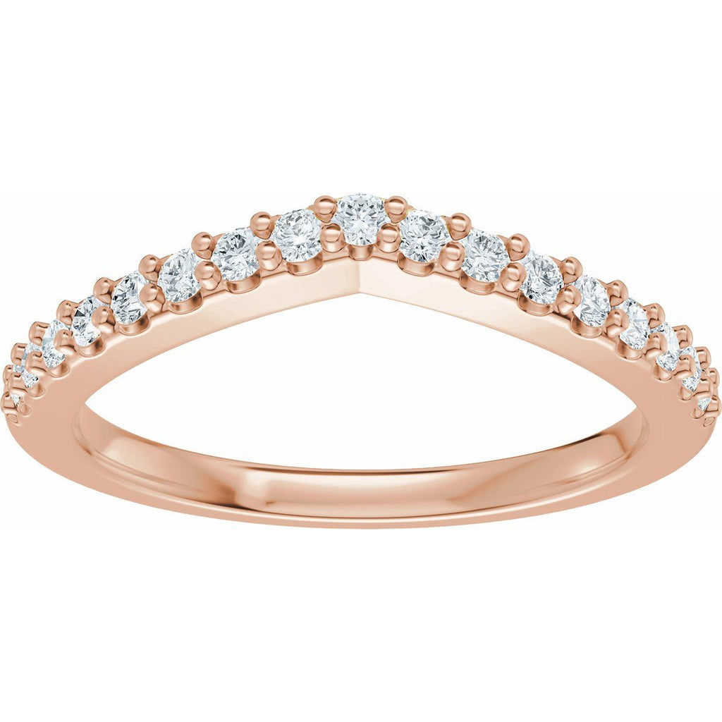 Accented Engagement Ring or Band