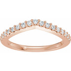 Accented Engagement Ring or Band