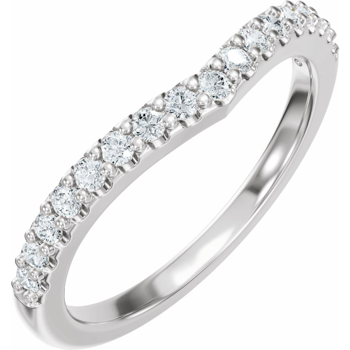 Accented Engagement Ring or Band