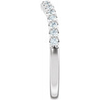 Accented Engagement Ring or Band