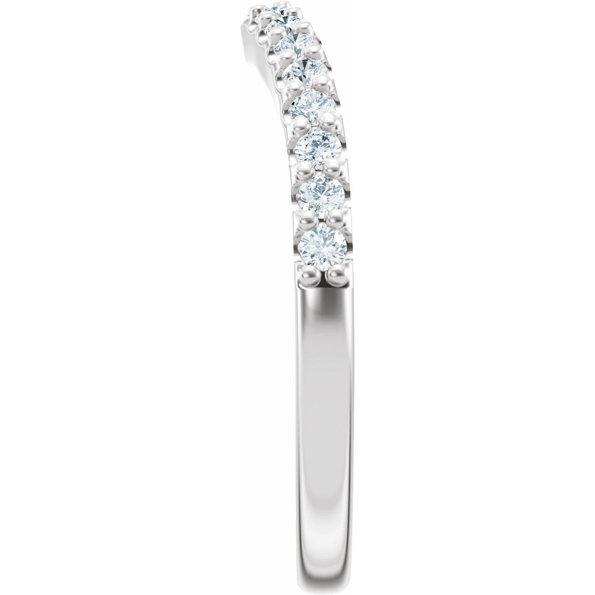 Accented Engagement Ring or Band