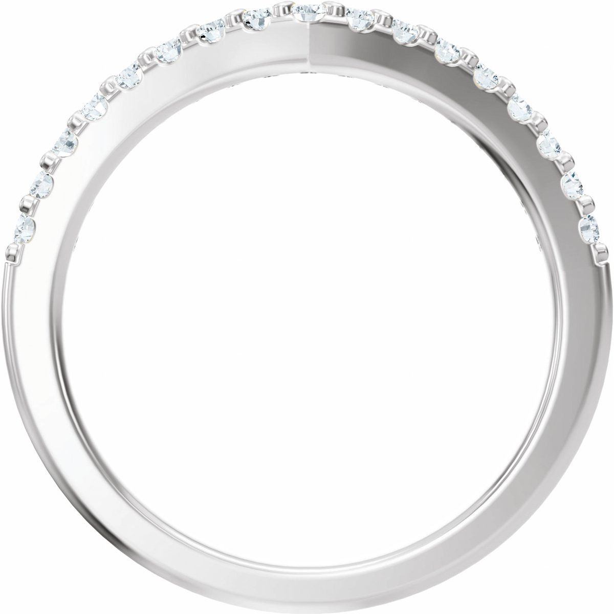 Accented Engagement Ring or Band