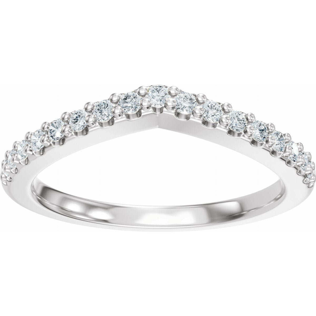 Accented Engagement Ring or Band