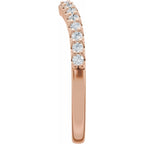 Accented Engagement Ring or Band