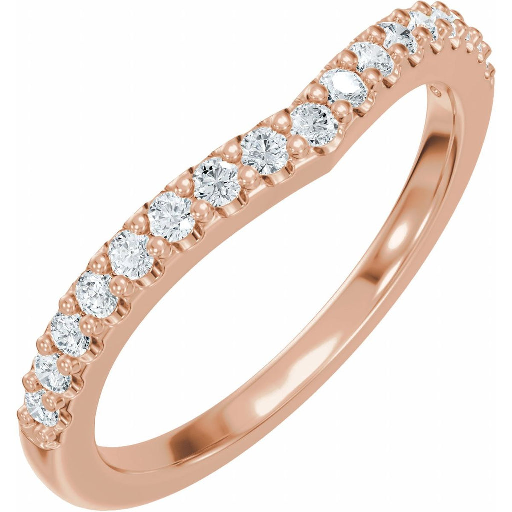 Accented Engagement Ring or Band
