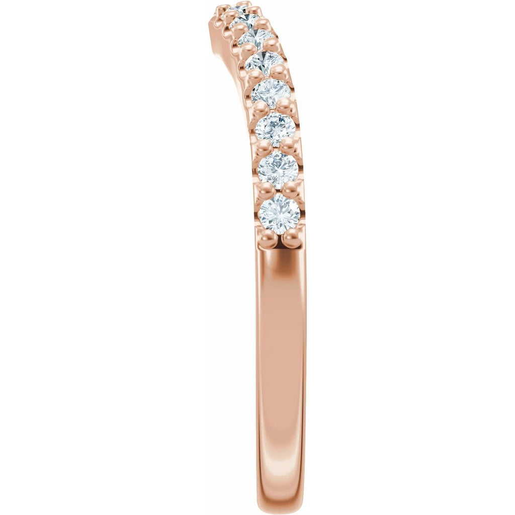 Accented Engagement Ring or Band
