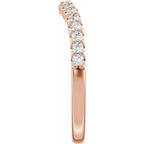 Accented Engagement Ring or Band