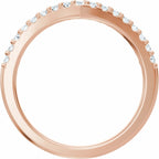 Accented Engagement Ring or Band