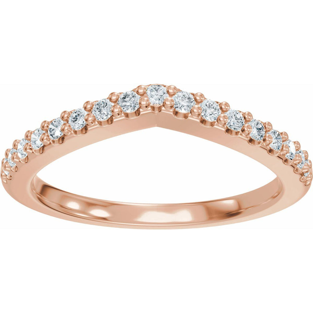 Accented Engagement Ring or Band