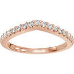 Accented Engagement Ring or Band